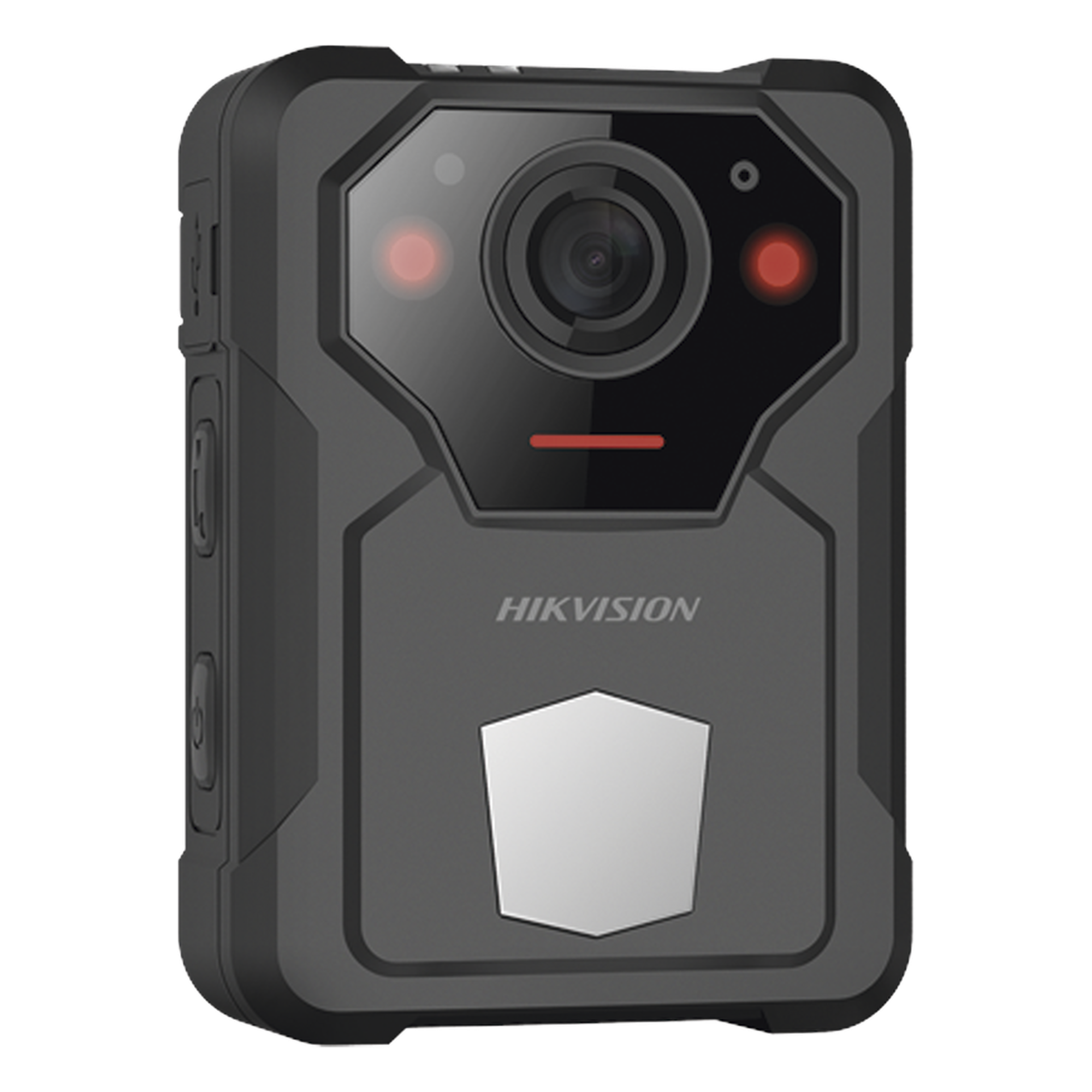 Cámara Corporal / 2K 4 Megapixel / Fotos 40 Megapixel / IR 3 m (9.8 ft) / IP67 / 64 GB / GPS / 12 Horas Grabación — HIKVISION · SKU DS-MCW406/64G/GPS/NS