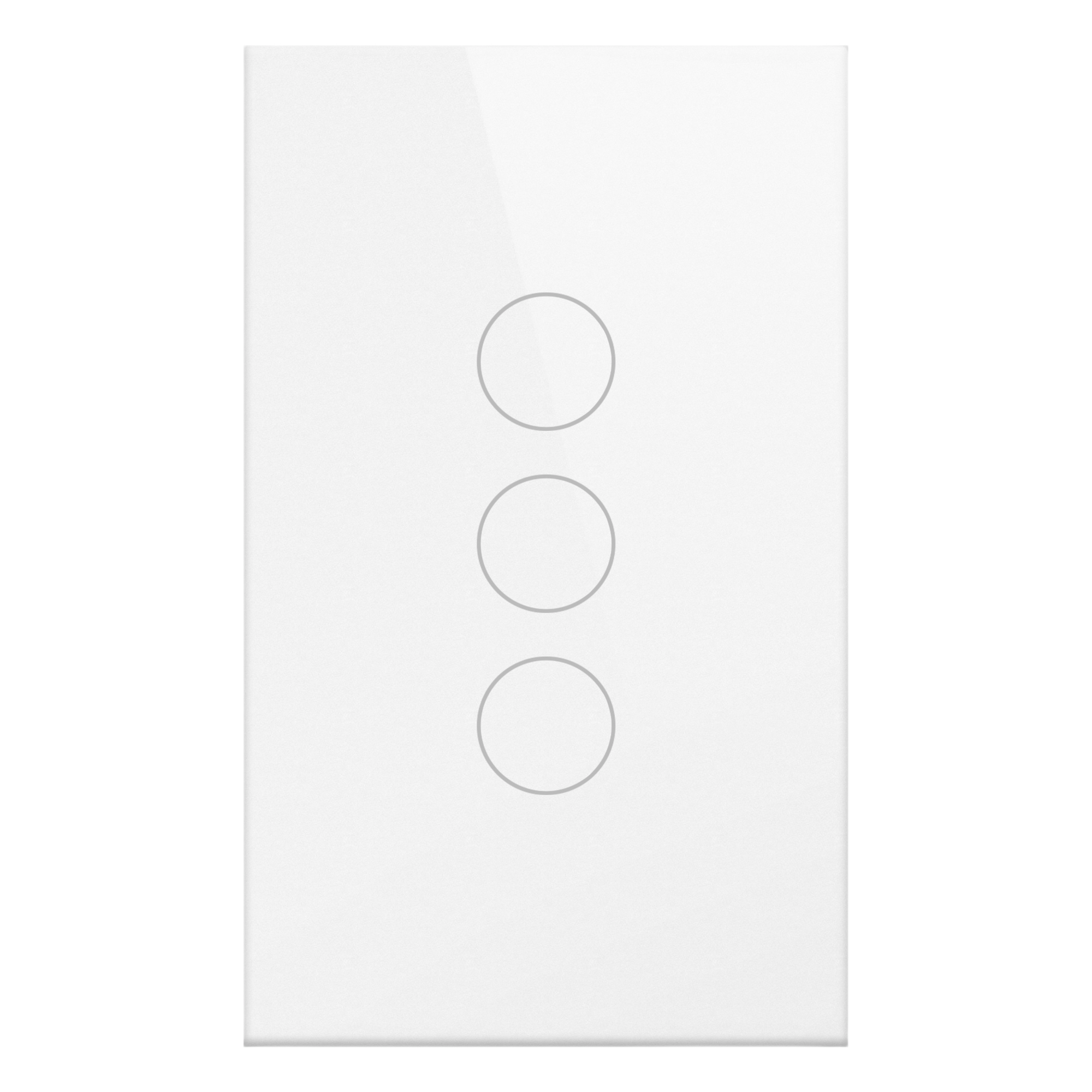 (Wifi) Apagador switch inalámbrico WIFI, control de 3 regresos de carga, 110V — SMARTHOME BY EPCOM · SKU SHS413WWH