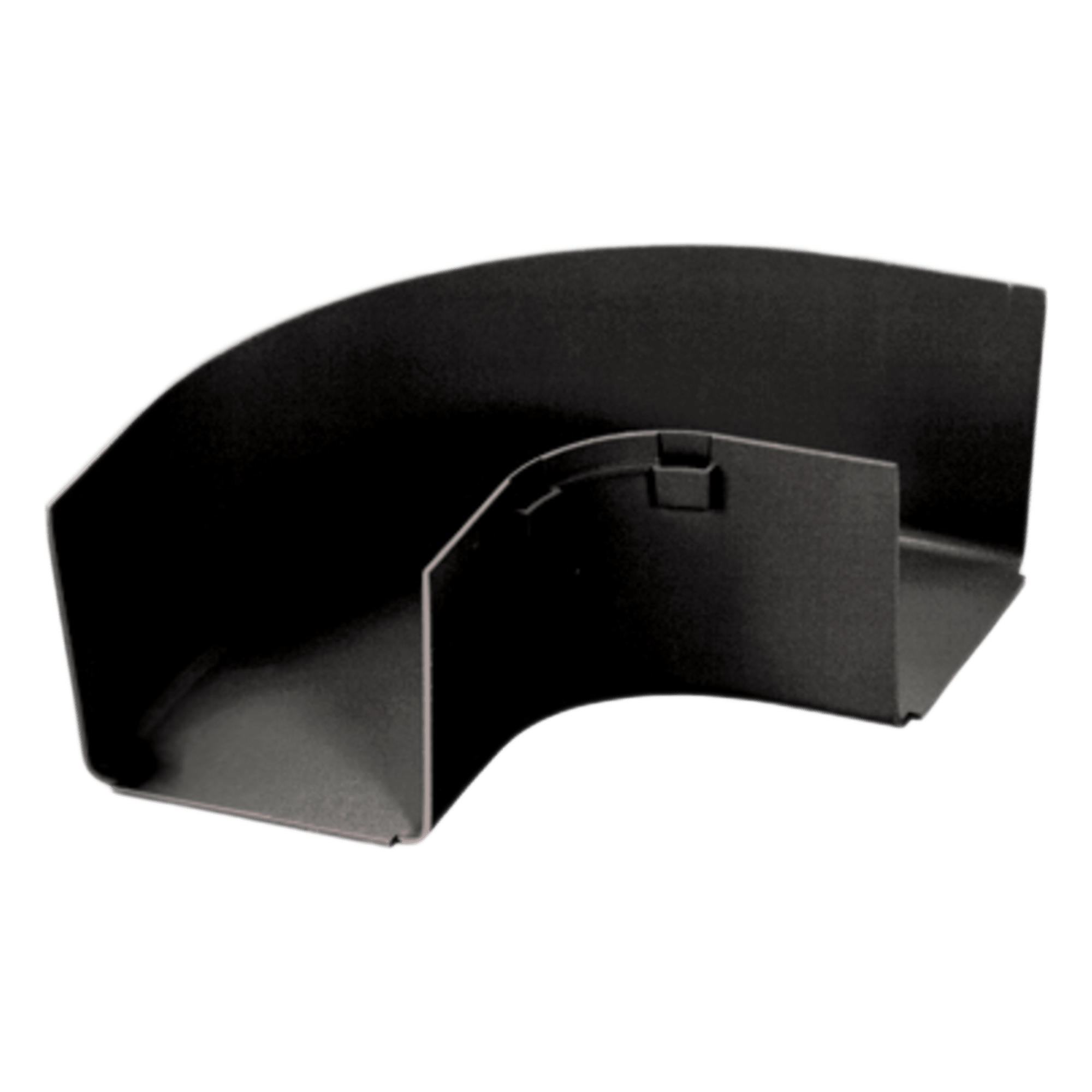 Ángulo Recto a 90º Horizontal, Para Canaletas FiberRunner™ 4X4, Color Negro — PANDUIT · SKU FRRA4X4BL