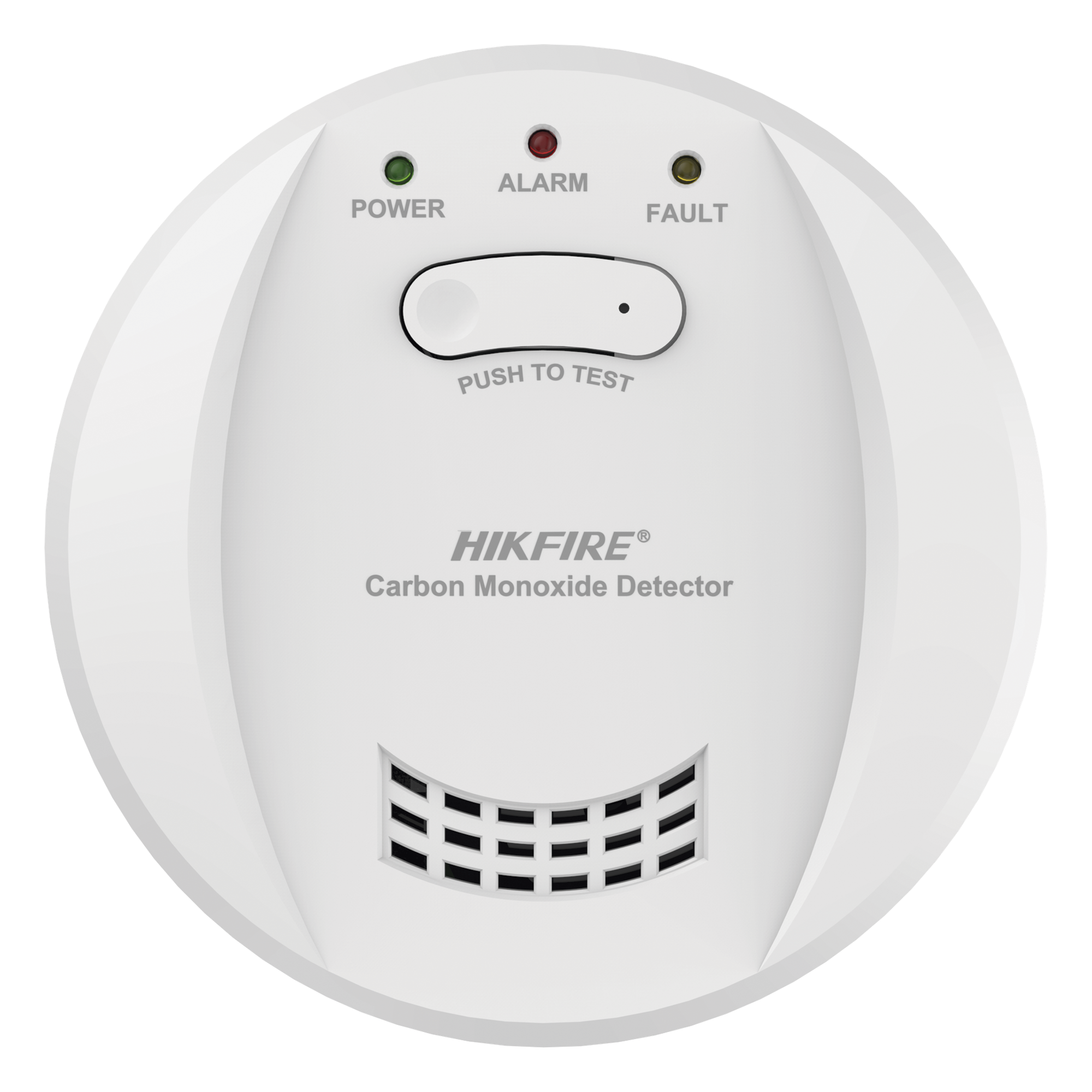 (HikFire) Detector de Monóxido de Carbono / Sensor Electroquímico Avanzado / Alarma Visual y Audible