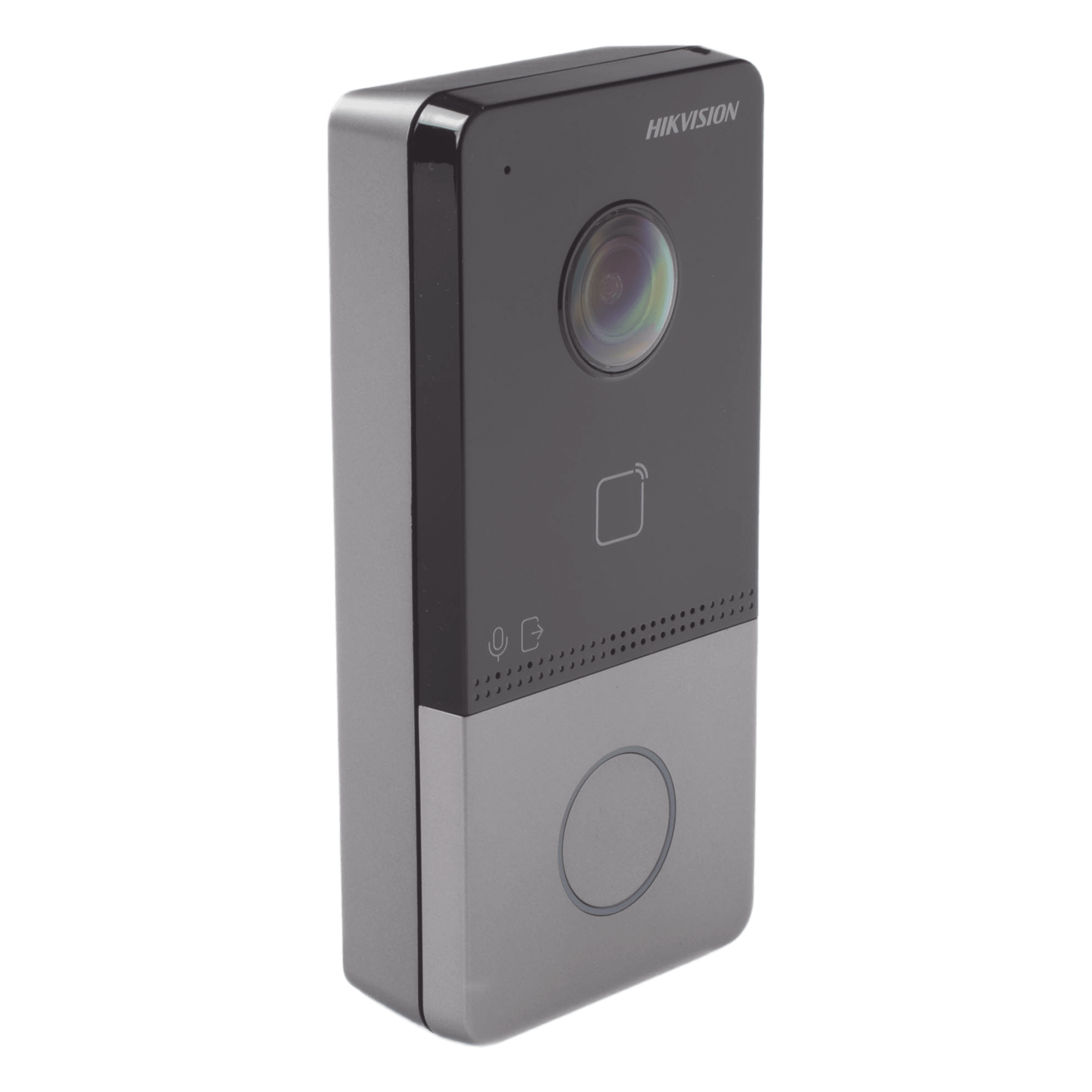 Videoportero IP 2 Megapixel / PoE Estandar / IP65 / Apertura desde Hik-connect / Soporta 1 Departamento y Hasta 6 Monitores / Soporta Tarjetas Mifare / 1 Salida Relay — HIKVISION · SKU DS-KV6113-WPE1(C)