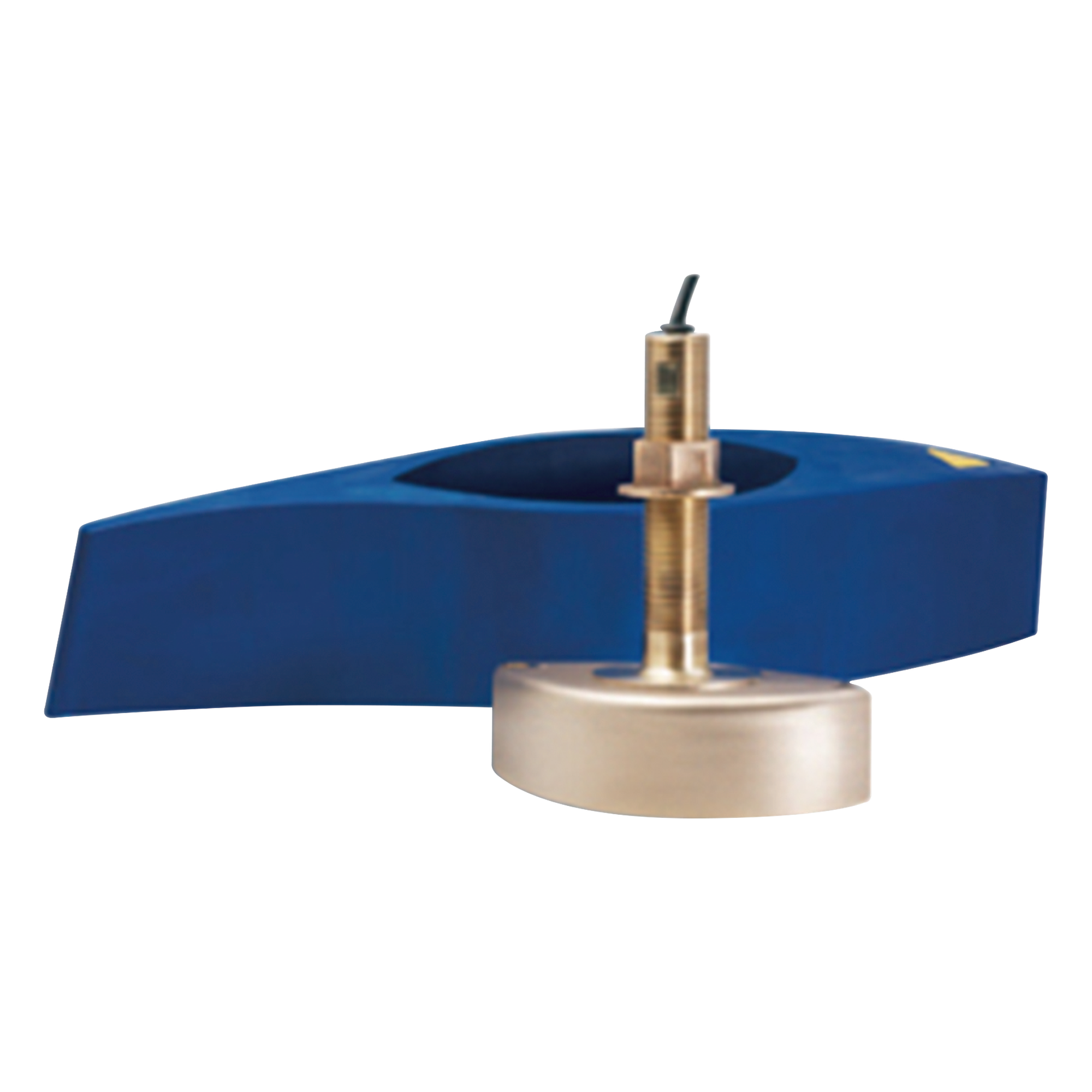 Sensor de Profundidad y Temperatura B258 / 1 kW RMS / Frecuencias Duales 50-200 kHz / Rango de Profundidad 500 m / Bronce / Instalación Thru-Hull / Compatible con Ecosonda BSM-1 — SIMRAD · SKU 000-13964-001