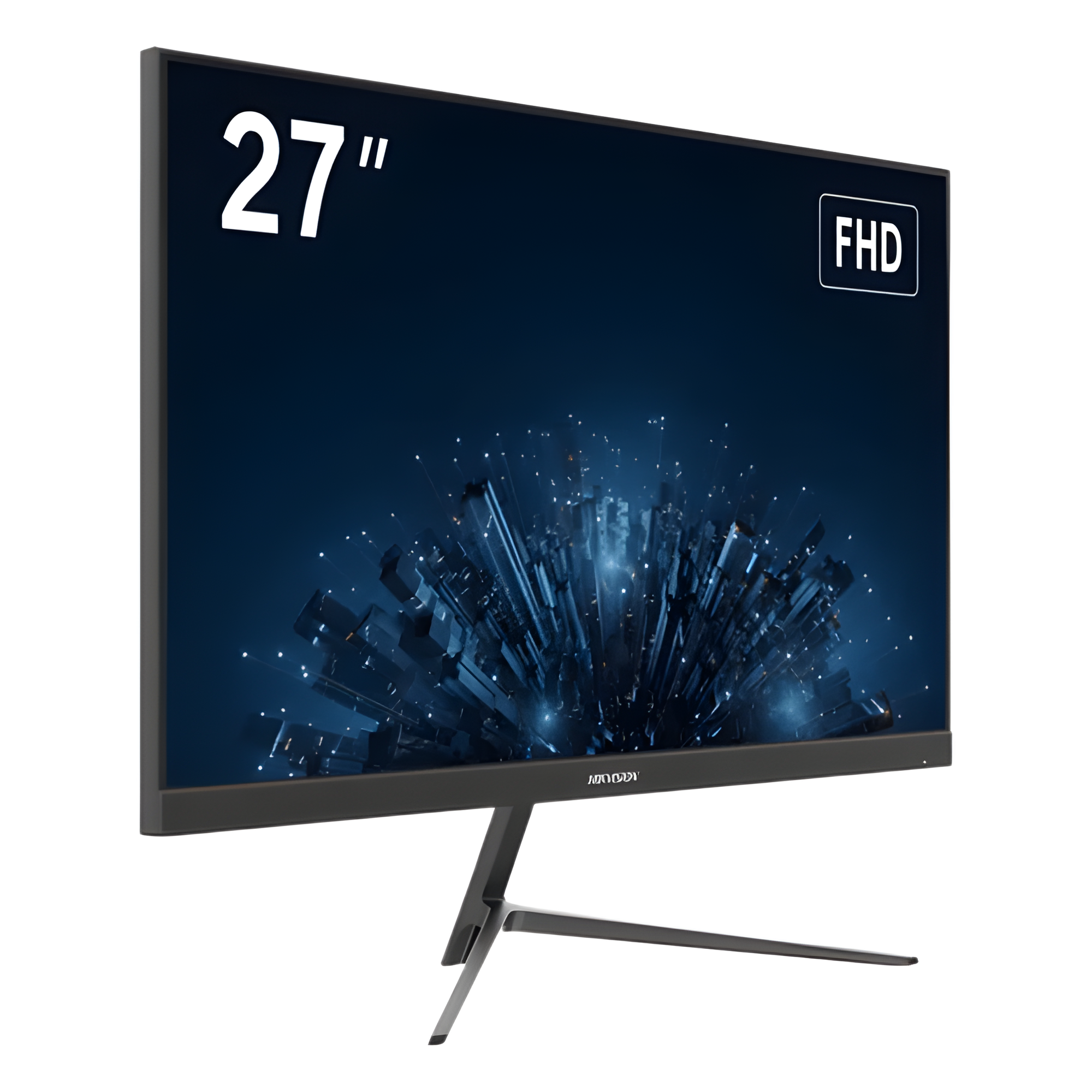 Monitor LED Full HD (1080p) de 27" / Bocinas Integradas / 100 Hz / Ideal para CCTV, Oficina y Hogar / Entrada HDMI-VGA / VESA (100 X 100) / Uso 24/7 / IPS / Ultra Delgado — HIKVISION · SKU DS-D5027F3-2P2S