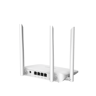 Home Router Inalámbrico Wi-Fi 5 Doble Banda, 1 Puerto Wan 10/100 y 3 Puertos Lan 10/100 Hasta 1,200 Mbps