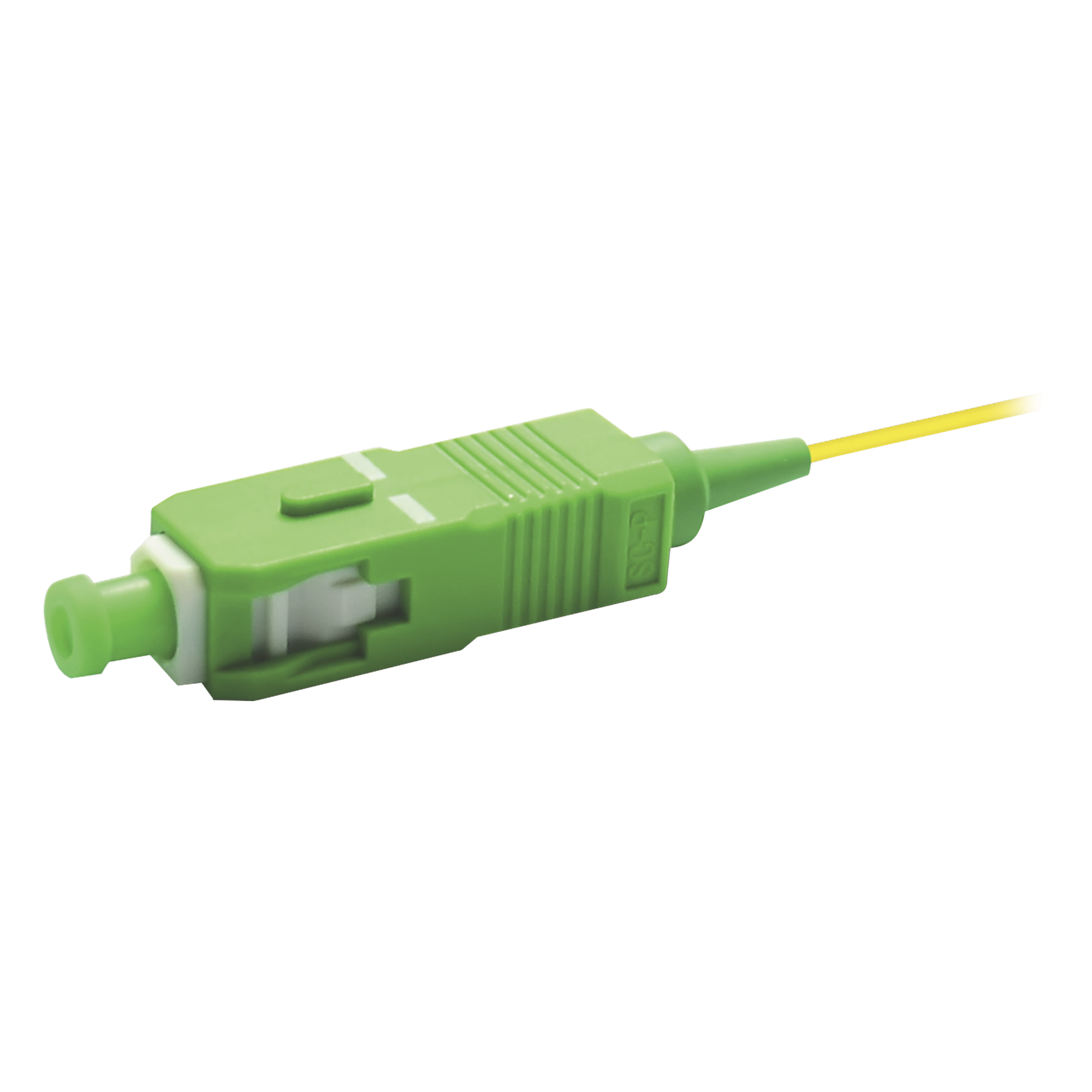 Pigtail de Fibra Óptica Monomodo SC/APC, Simplex de 2 Metros (6.56 Pies) — LINKEDPRO BY EPCOM · SKU LP-FO-SCA-02