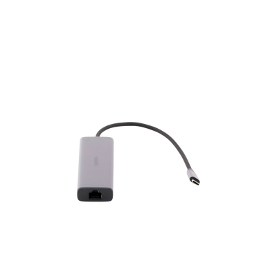 HUB USB-C (Docking Revodok) 6 en 1 | 3 Puertos USB-A 3.0 (5 Gbps) | USB-C PD 100W | HDMI 4K@30Hz | Entrada 1 RJ45 (Gigabit Ethernet) | Chip de Última Generación | Potente Disipación de Calor | Caja de Aluminio.