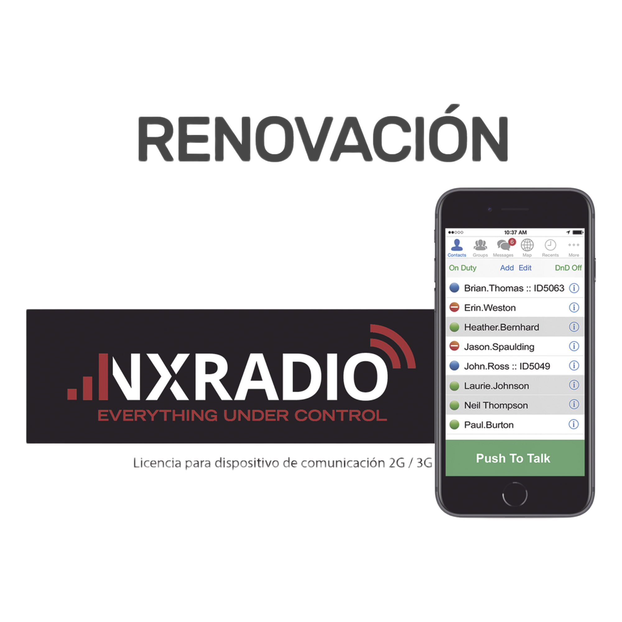 Renovacion NXRADIO · SKU RENOVACIONNXRADIO