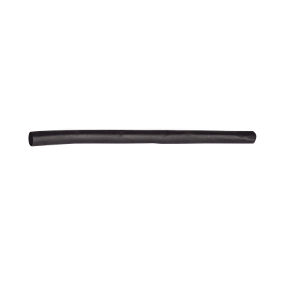 Tubo Termoencogible (Termofit) Negro de 1.2 m, 1/8" de Diámetro, Reduce de 2:1, Poliolefina.