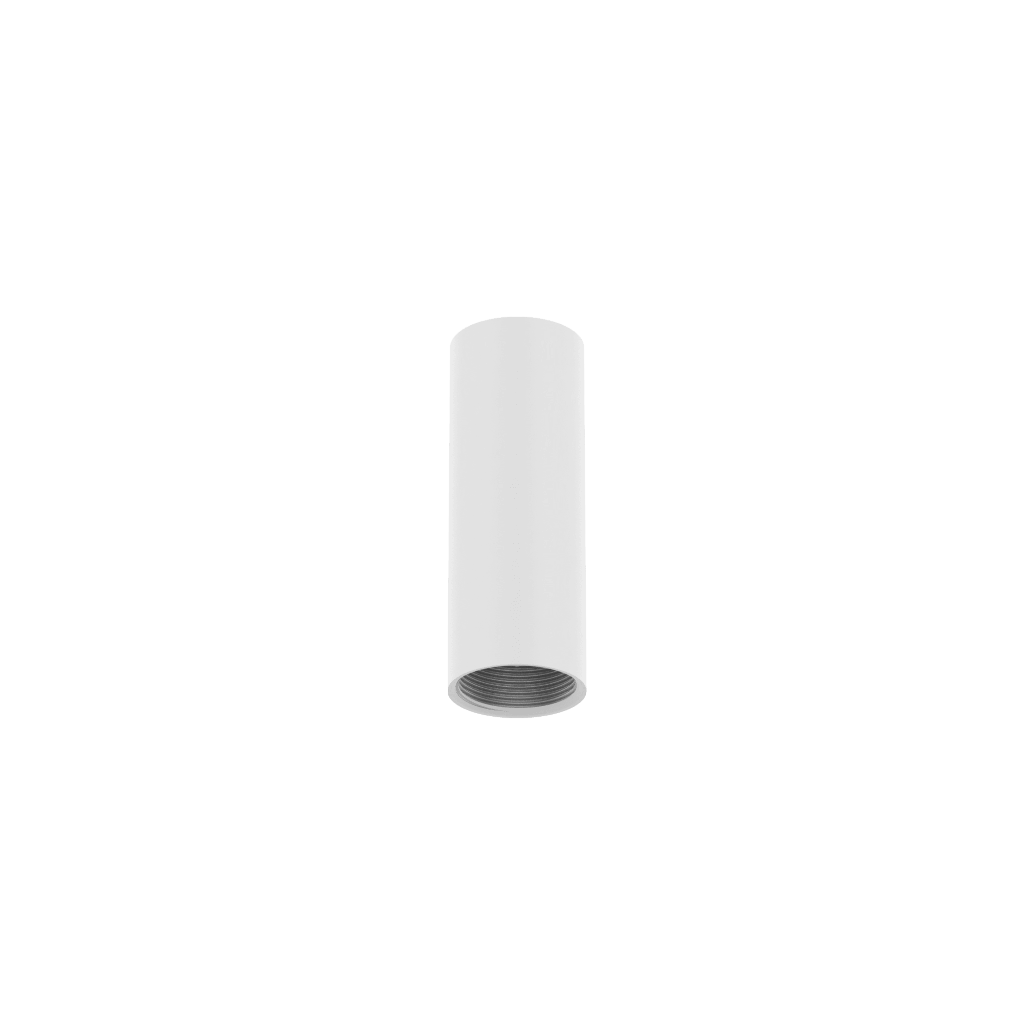 Tubo de Montaje en Techo SBP-150CMP / Aluminio / Ø54 x 150 mm / Peso 250g / Tornillo M6 / Compatible con Serie SBP / Certificaciones UL-CE-FCC-EAC — HANWHA VISION · SKU SBP-150CMP