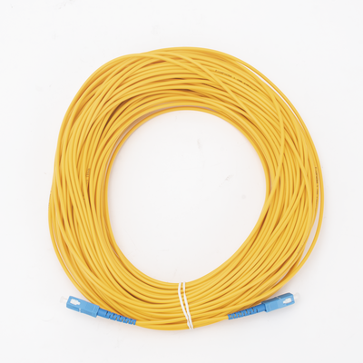 Jumper de Fibra Óptica Monomodo SC/UPC-SC/UPC Simplex de 50 Metros (164.04 Pies), 3mm