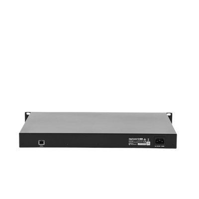 Switch EdgeMAX administrable de 24 puertos Gigabit con PoE+/PoE Pasivo 24V + 2 Puertos SFP, 250 W