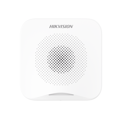 (AX HOME) Sirena Inalámbrica Interior / Alerta Ajustable entre 80 a 95dB — HIKVISION · SKU DS-PS201-WB