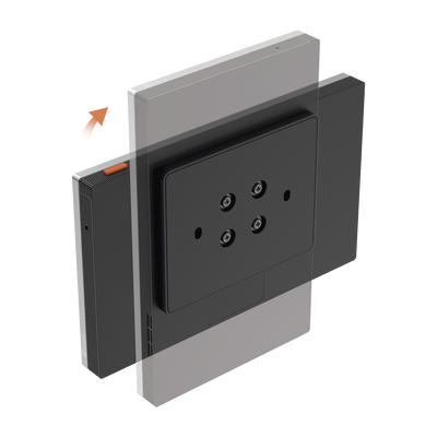 Pantalla Inalámbrica / Con Batería Recargable 4600mAh / Wi-Fi / Ideal Para Escritorio o Pared / Vista en Vivo de Cámaras EZVIZ / Compatible con Videoportero CS-HP7 para ver Cámara y Apertura Remota / Audio de Dos Vías