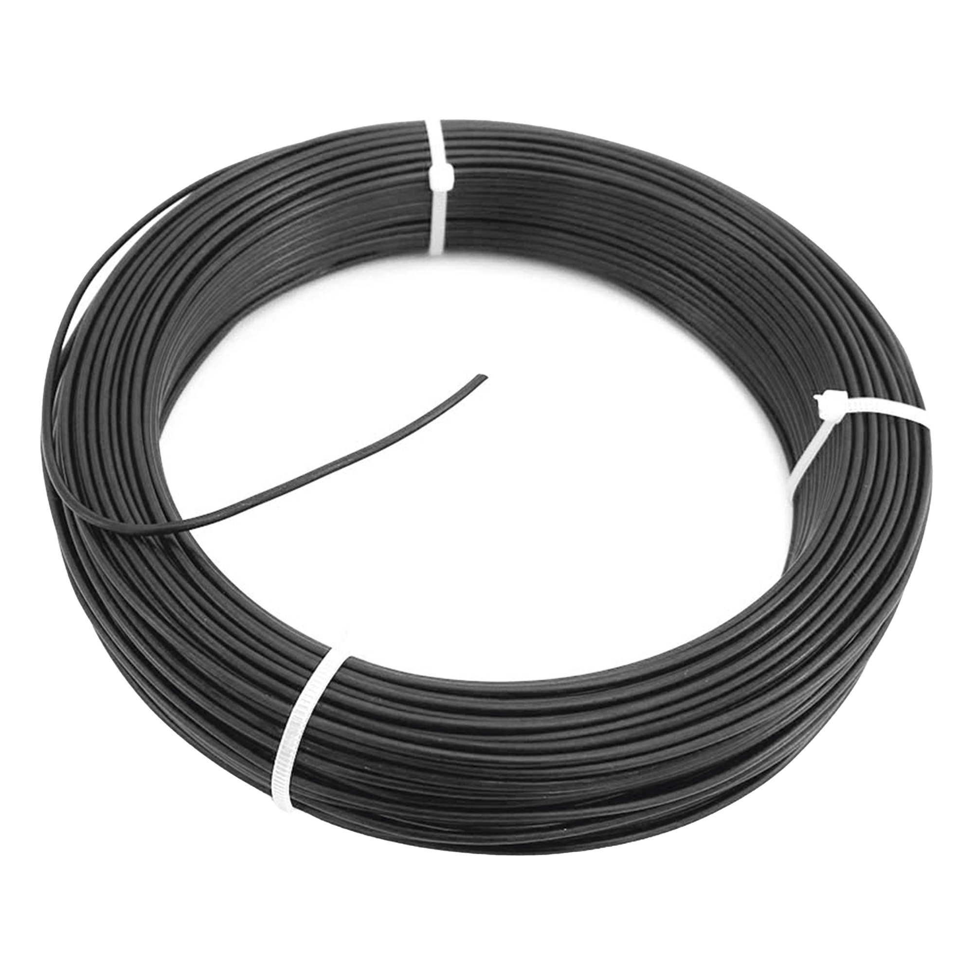 Cable Fotovoltaico Negro / 6mm² (10AWG) / Material COBRE / 2000V / Rollo de 25 m
