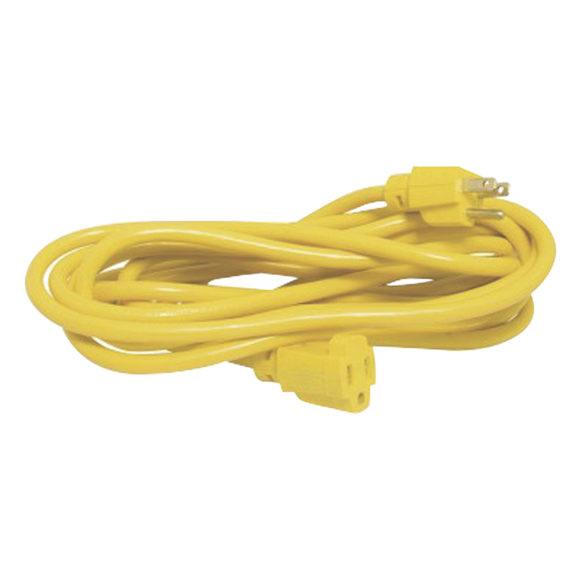 Extensión Eléctrica de Uso Rudo Aterrizada 30 metros / Color Amarillo. — SURTEK · SKU SYS-136175
