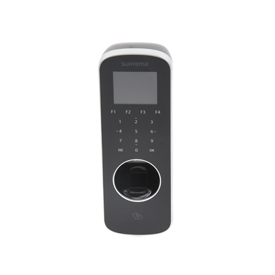 BioStation L2 Lector de Huella Delgado con Teclado Touch y Lector 13.56 MHz MIFARE®/ NFC /DESFire/DESFire EV1/ Felica