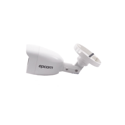 Bala TURBOHD 2 Megapíxeles (1080p) / Gran Angular 103° / Lente 2.8 mm / IR EXIR Inteligente 20 mts / Exterior IP66 / dWDR / TVI-AHD-CVI-CVBS / Policarbonato