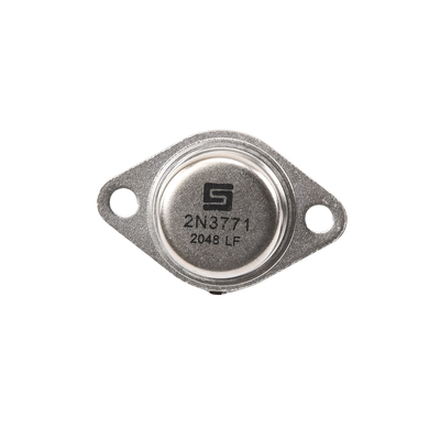 Transistor NPN Silicio / 50V 30A 150W / Encapsulado TO-3 / Protección Fuentes / Compatible RS-12A RS-20A / Alta Corriente