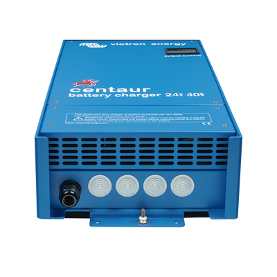 Centaur 24/40 / Cargador de Baterías 24V, 40A / Para Ambientes Marinos y Terrestres. / Bancos de 160 a 400 Ah