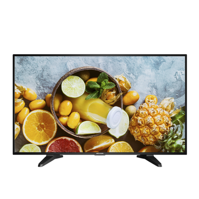 Monitor LED Full HD de 43" / Ideal para Oficina y Hogar / Uso 24-7 / Entrada HDMI-VGA / Compatible con Montaje VESA (200 X 200) / Bocinas Integradas — HIKVISION · SKU DS-D5043QE