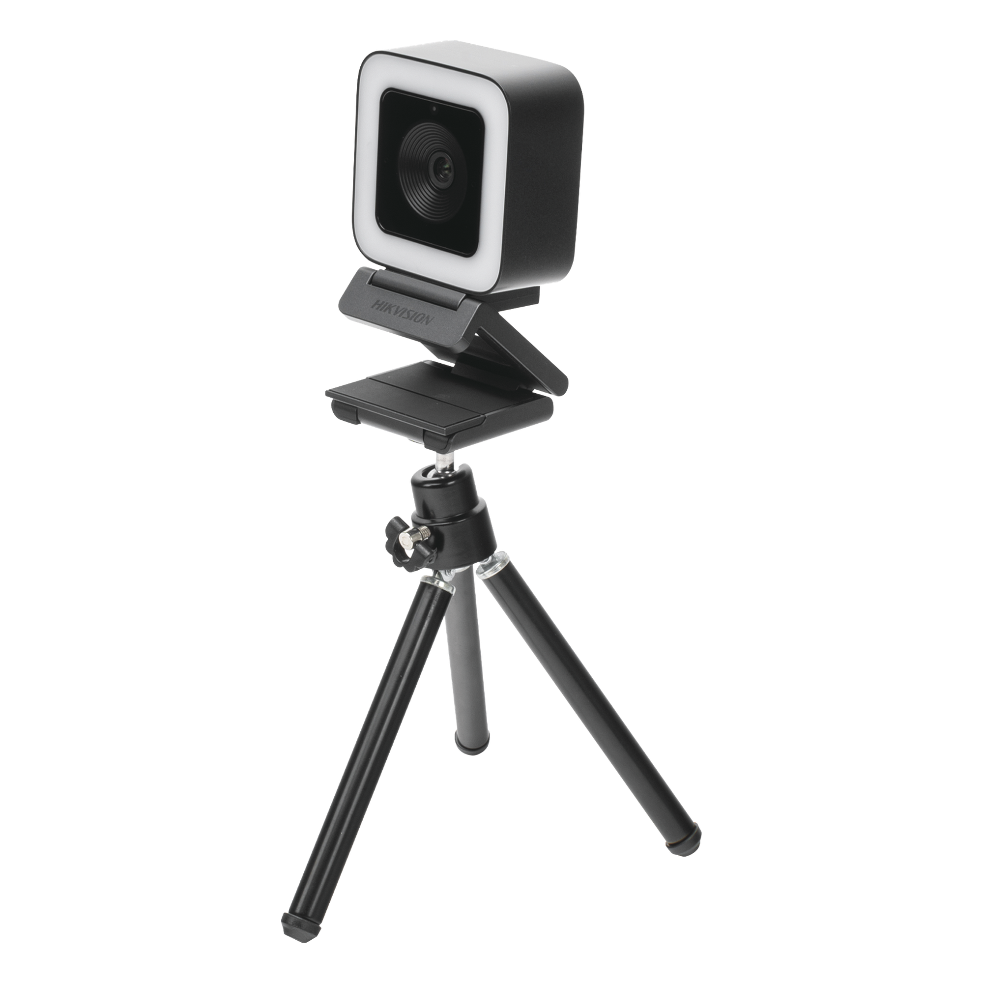 Cámara Web ALTA DEFINICIÓN (1080p) / Aro de Luz Interconstruido / Gran Angular / Micrófono Integrado / Conector USB de 2 mts / Fácil de Instalar / Reducción de Ruido Inteligente — HIKVISION · SKU DS-UL2