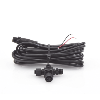 Sensor de Nivel de Tanque / Rango 0-100% / Preconfigurado para Tanque de Combustible Instancia 0 / Calibrado para Senderos de Nivel 33-240Ω / Reconfigurable para Agua, Agua Gris, Pozo Vivo, Aceite, Agua Negra / Compatible con MFDs Navico