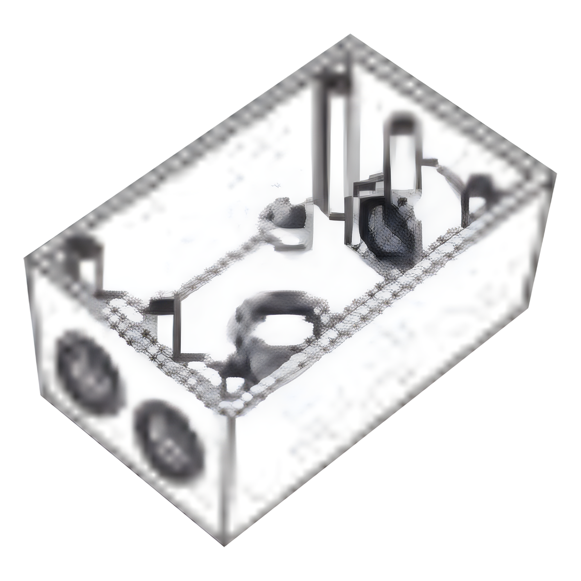 Caja Condulet FS / 3/4" (19.05 mm) / 4 Bocas / Aluminio Fundido a Presión / Intemperie / NPT — RAWELT · SKU RR-0284