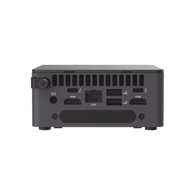 Mini PC NUC Barebone / Core i5 -1340P / WiFi 6E y 2.5 GbE / Bluetooth / No incluye Memoria RAM, SSD y S.O. / Incluye Fuente