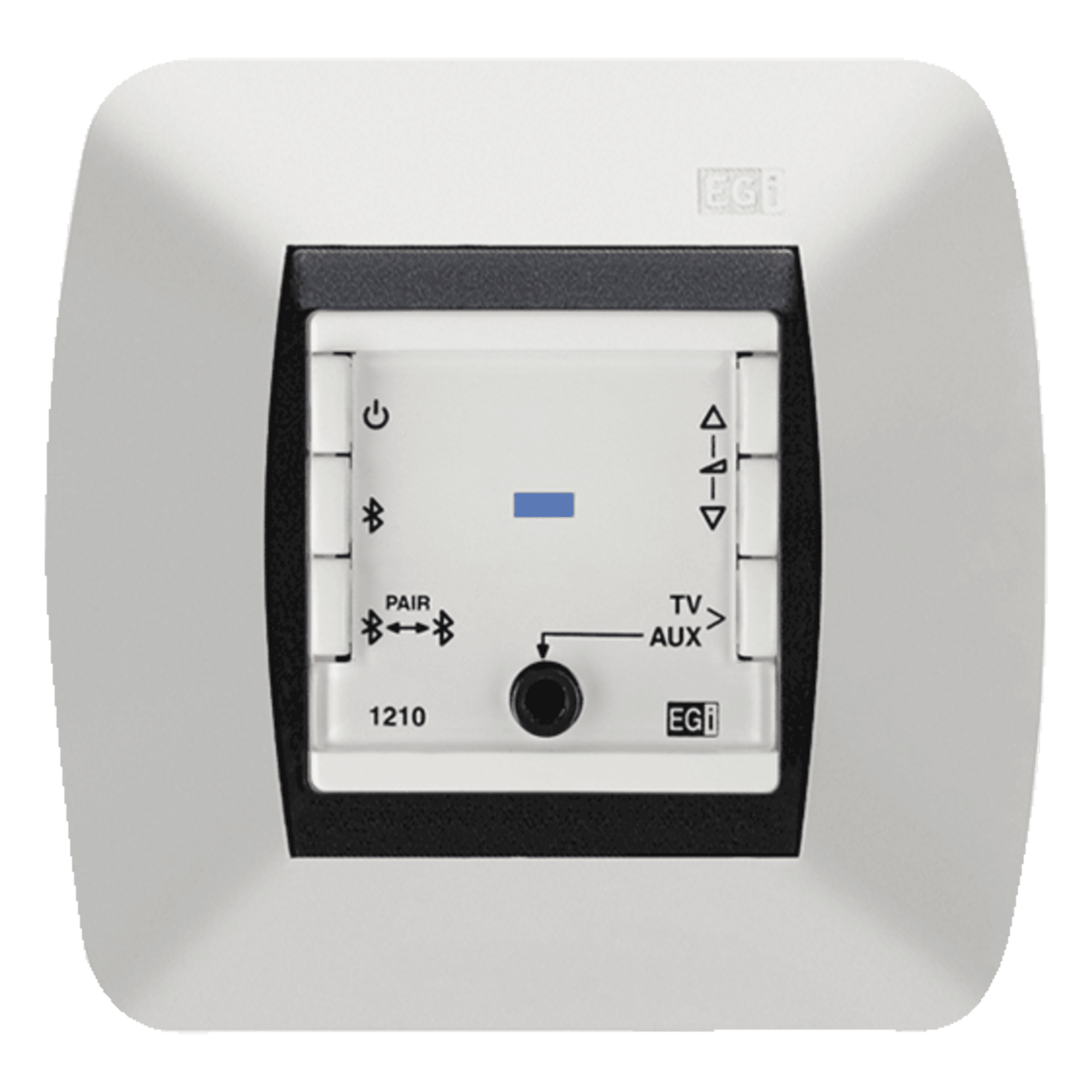 Mando Bluetooth | Entrada AUX/TV | Amplificador 2+2W | 16Ω | 110-230VCA — EGI AUDIO SOLUTIONS · SKU 121010H