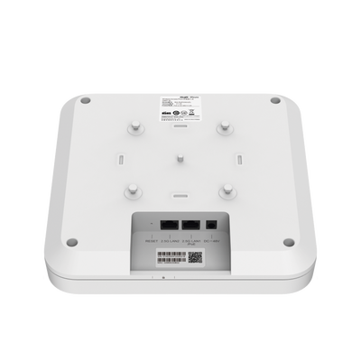 Punto de Acceso Mesh Wi-Fi 6 con doble puerto multi-gigabit 2.5G Interior en Techo hasta 5.9 Gbps, doble banda 802.11 AX6000 MU-MIMO 4x4