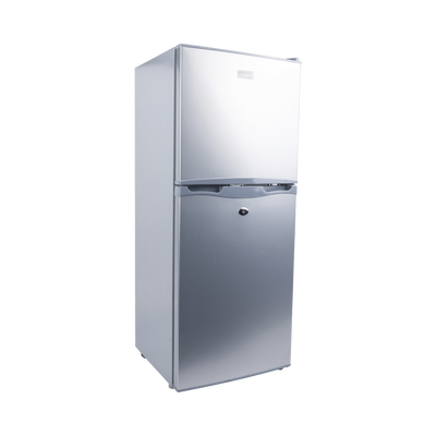 Refrigerador Combinado Solar de 105L (3.7 ft3) - 12/24V, Solución Todo en uno para Aplicaciones Aisladas y Eficiencia Energética.