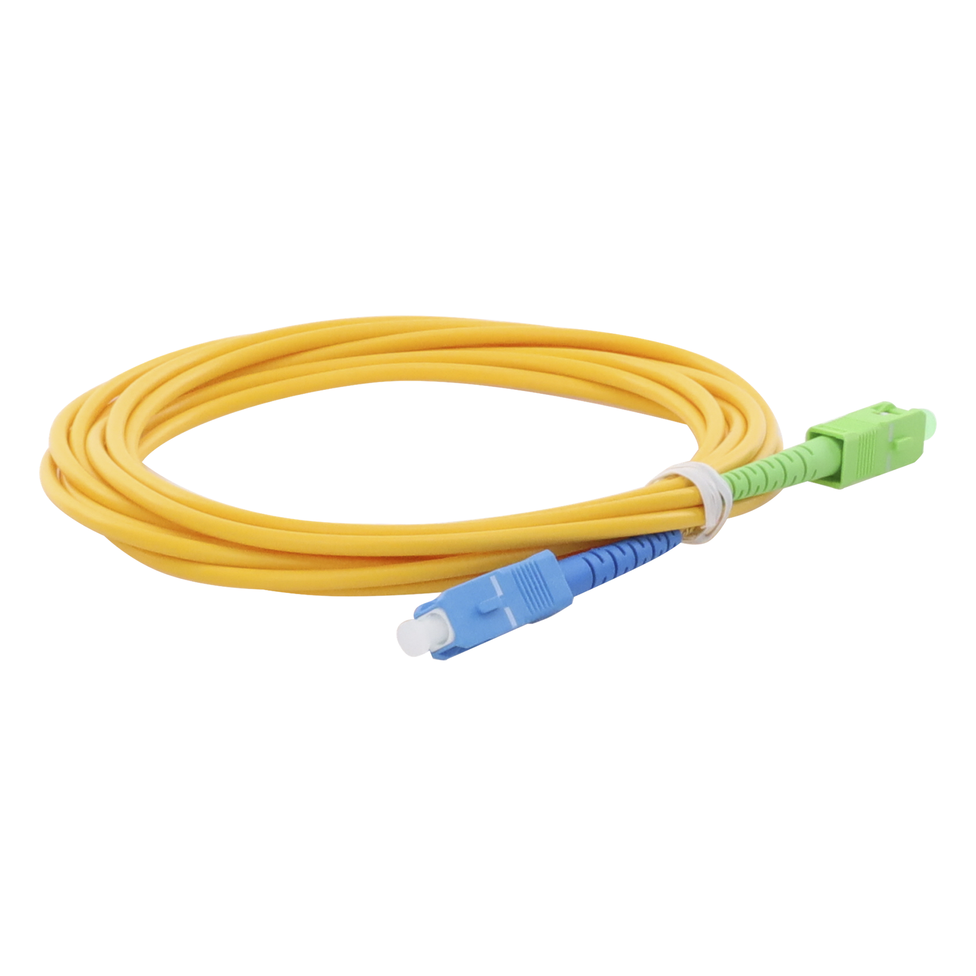 Jumper de Fibra Óptica Monomodo SC/UPC-SC/APC Simplex, Color Amarillo, 3 Metros (9.84 Pies), 3 mm — LINKEDPRO BY EPCOM · SKU LPSM3SCUSCAS3