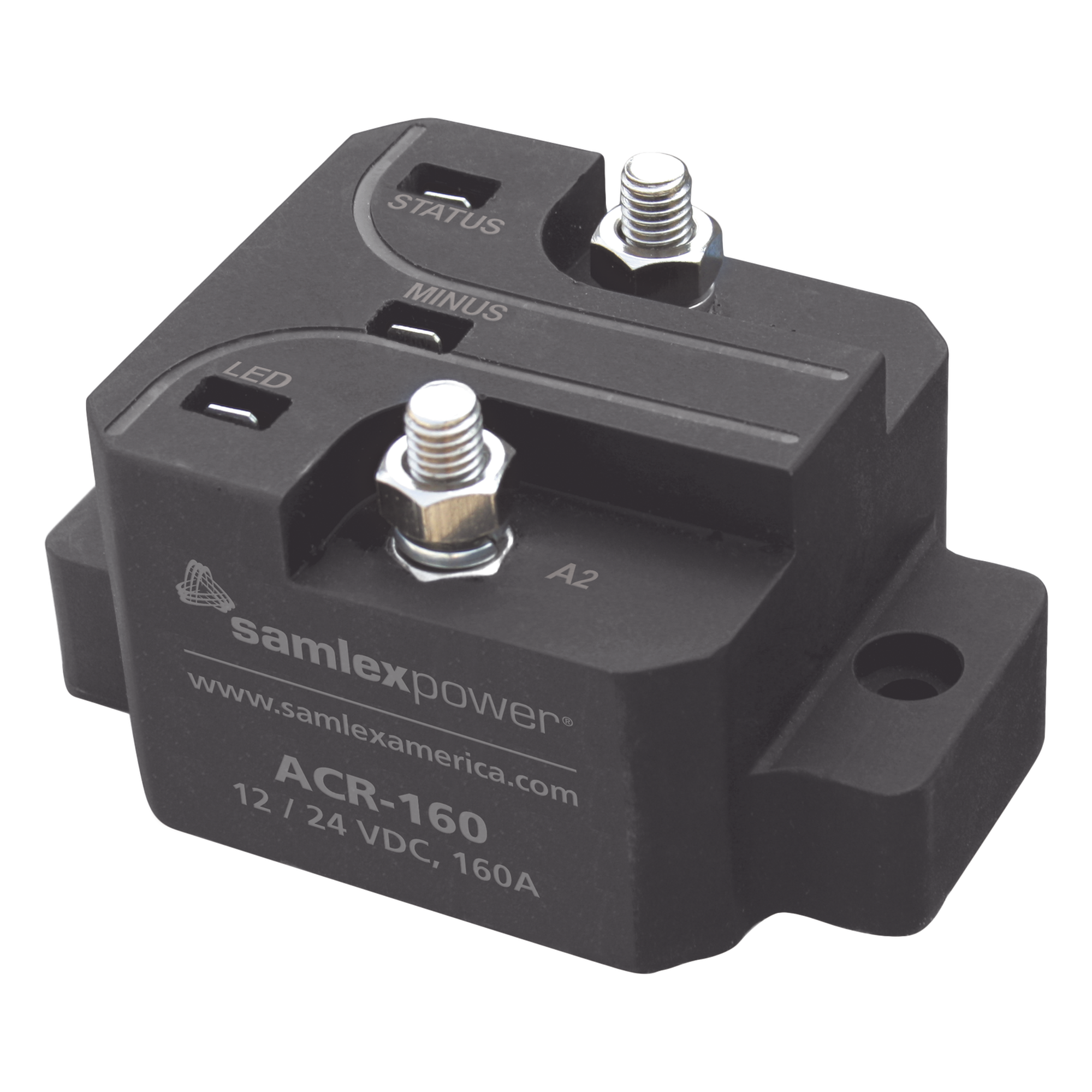 Modulo Cargador y Aislador de Baterías para vehículos de 12/24 Vcc  — SAMLEX · SKU ACR-160