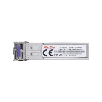 Transceptor Lado (B) un Hilo BiDi SFP 2.5Gb LC Monomodo Tx 1550nm / Rx 1310nm, hasta 3km