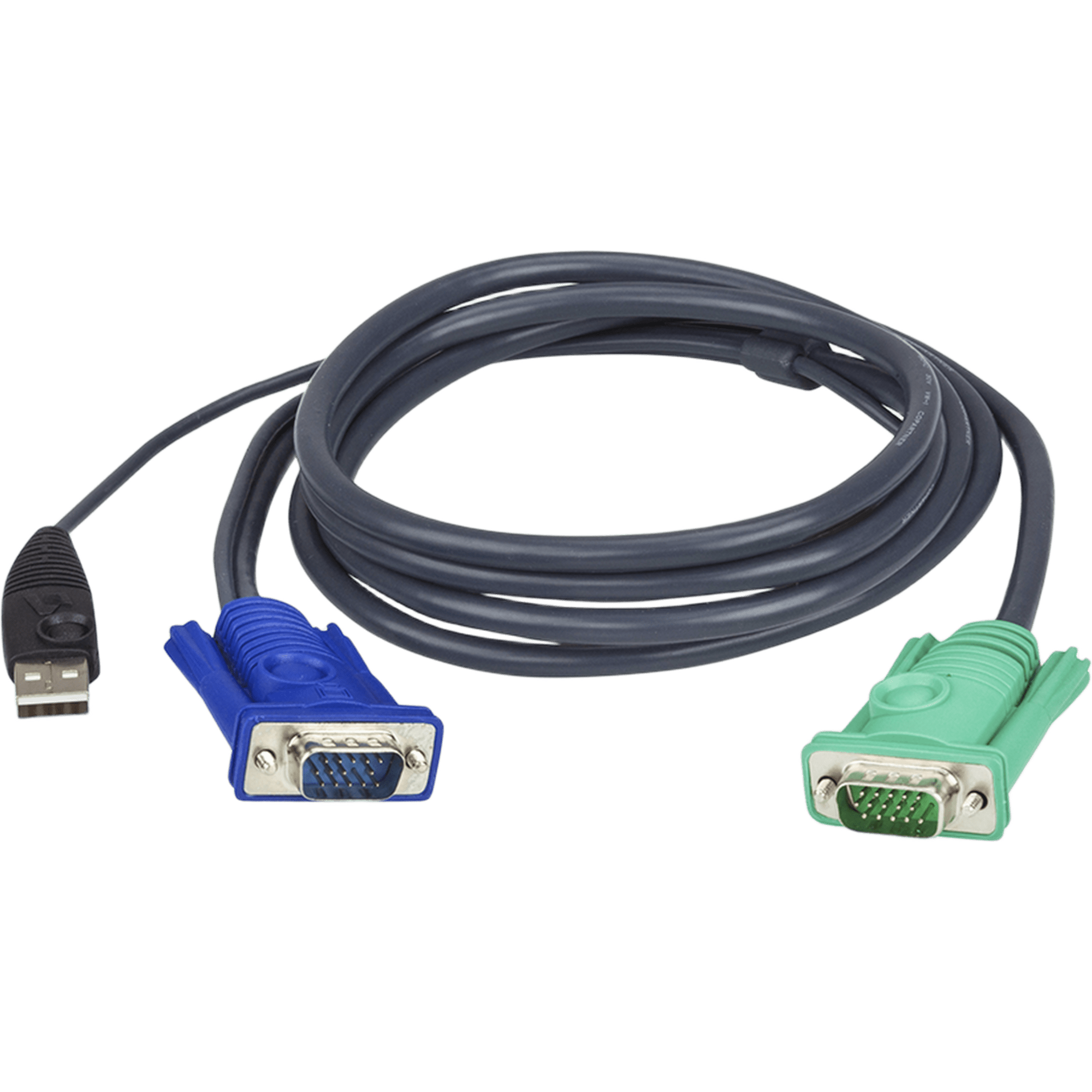 Cable KVM | USB con SPHD | 3 en 1 | De 1.8 m