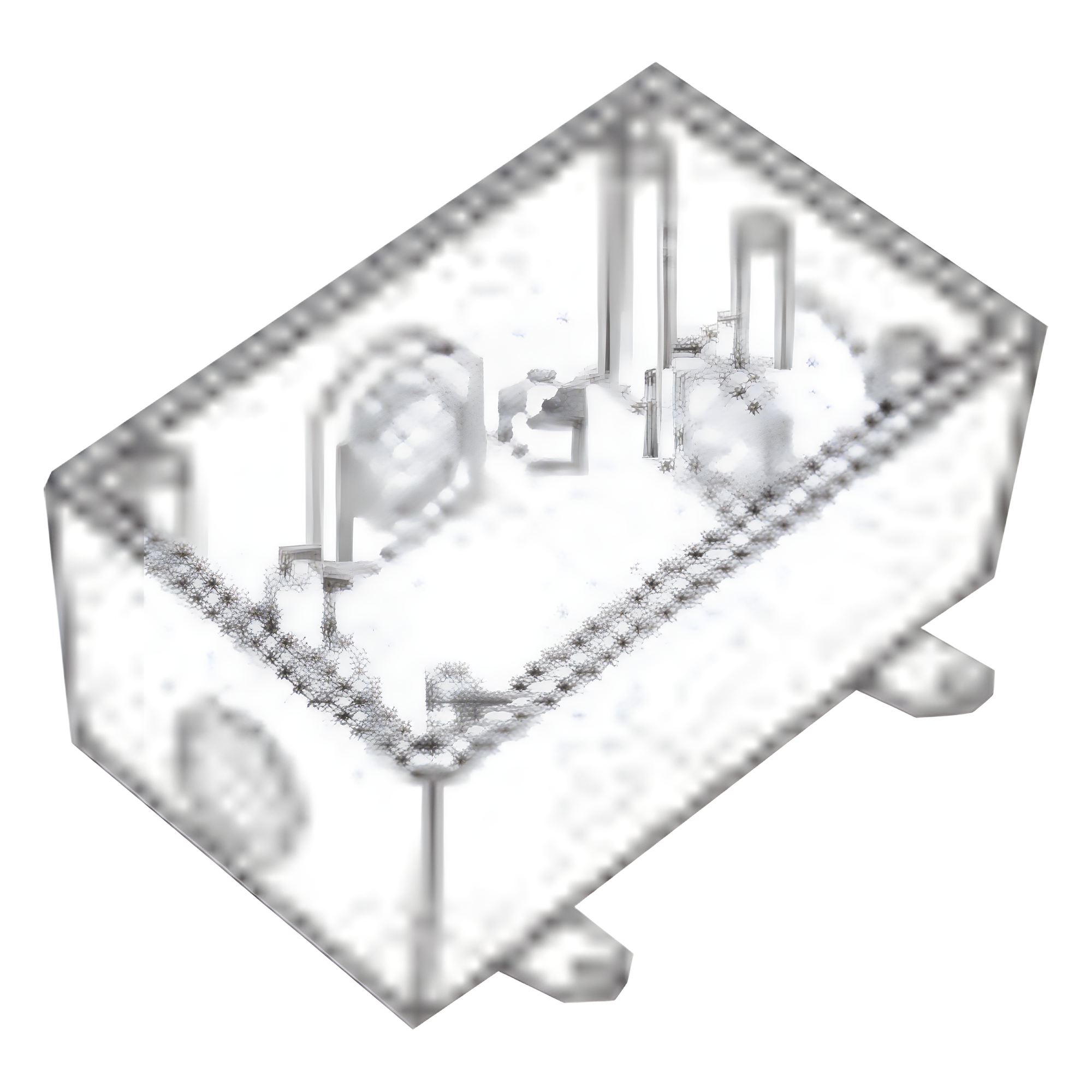 Caja Condulet FS de 3/4" ( 19.05 mm) con cuatro bocas a prueba de intemperie. — RAWELT · SKU RR-0475