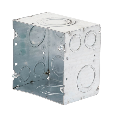 Caja Cuadrada 4- 11/16" x 4 11/16"/ Profundidad de 3-1/4"/ 2 Entradas 1", 1 1/4", 1 1/2", 2", 2 Entradas 1"-1 1/4", 2 Entradas 3/4 "- 1", 4 Entradas 1/2" - 3/4", 2 Entradas 1/2".