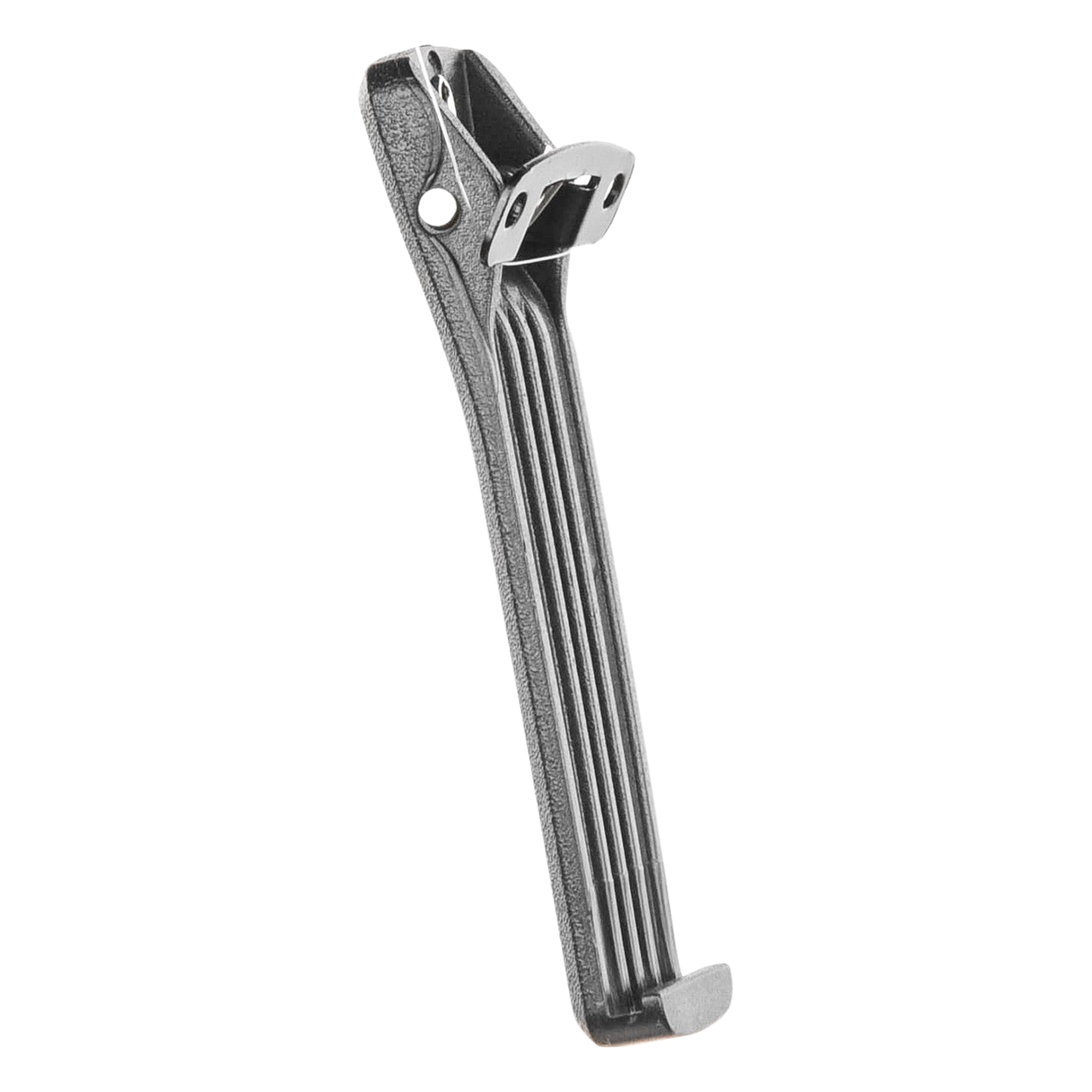 Clip para Radio / ABS Resistente / Compatible TX-500/600 / Color Negro / 2 Tornillos Incluidos