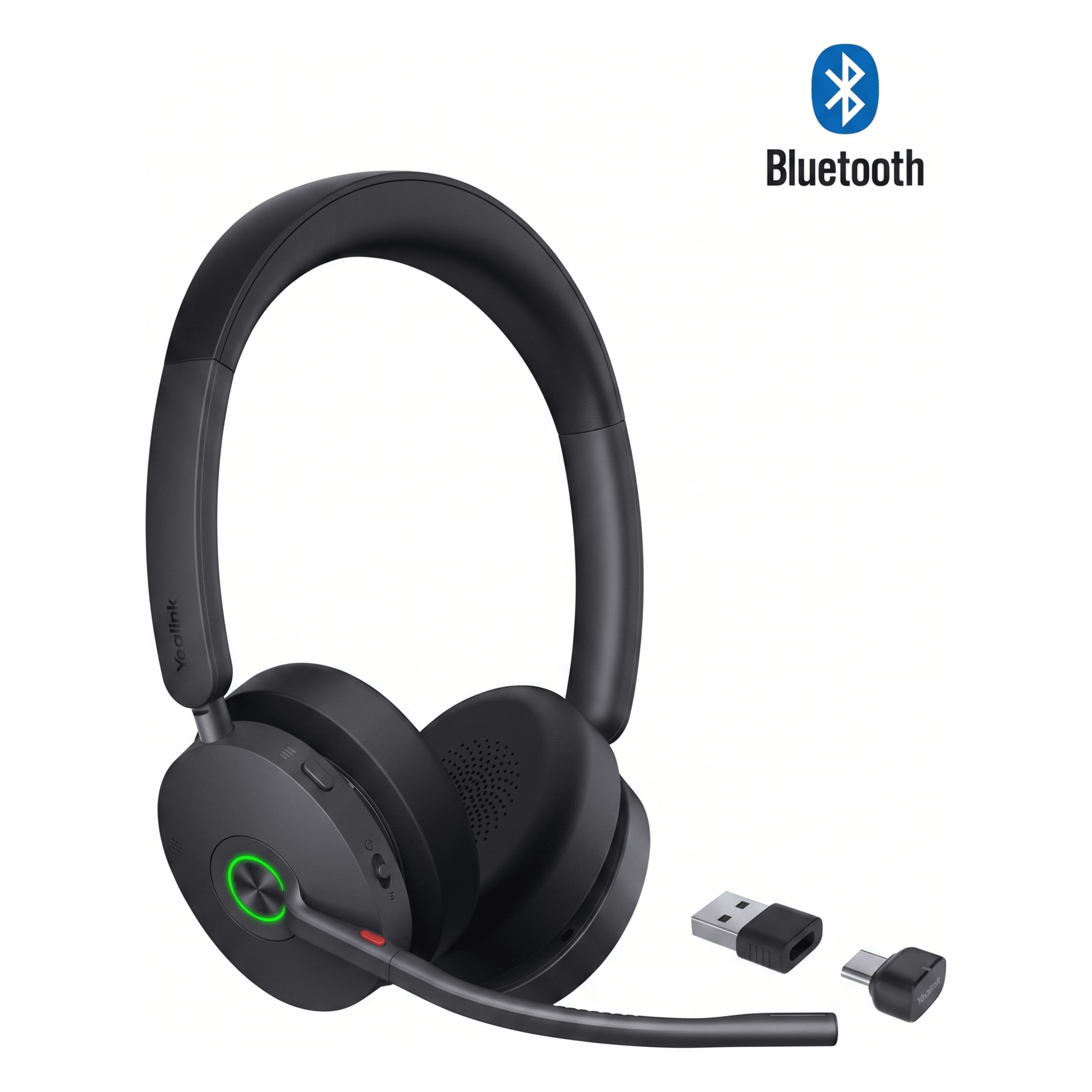 Diadema Inalámbrica BH74-UC de Yealink con Cancelación Activa de Ruido, Acoustic Shield y Batería Prolongada — YEALINK · SKU BH74-UC-USB-C/A