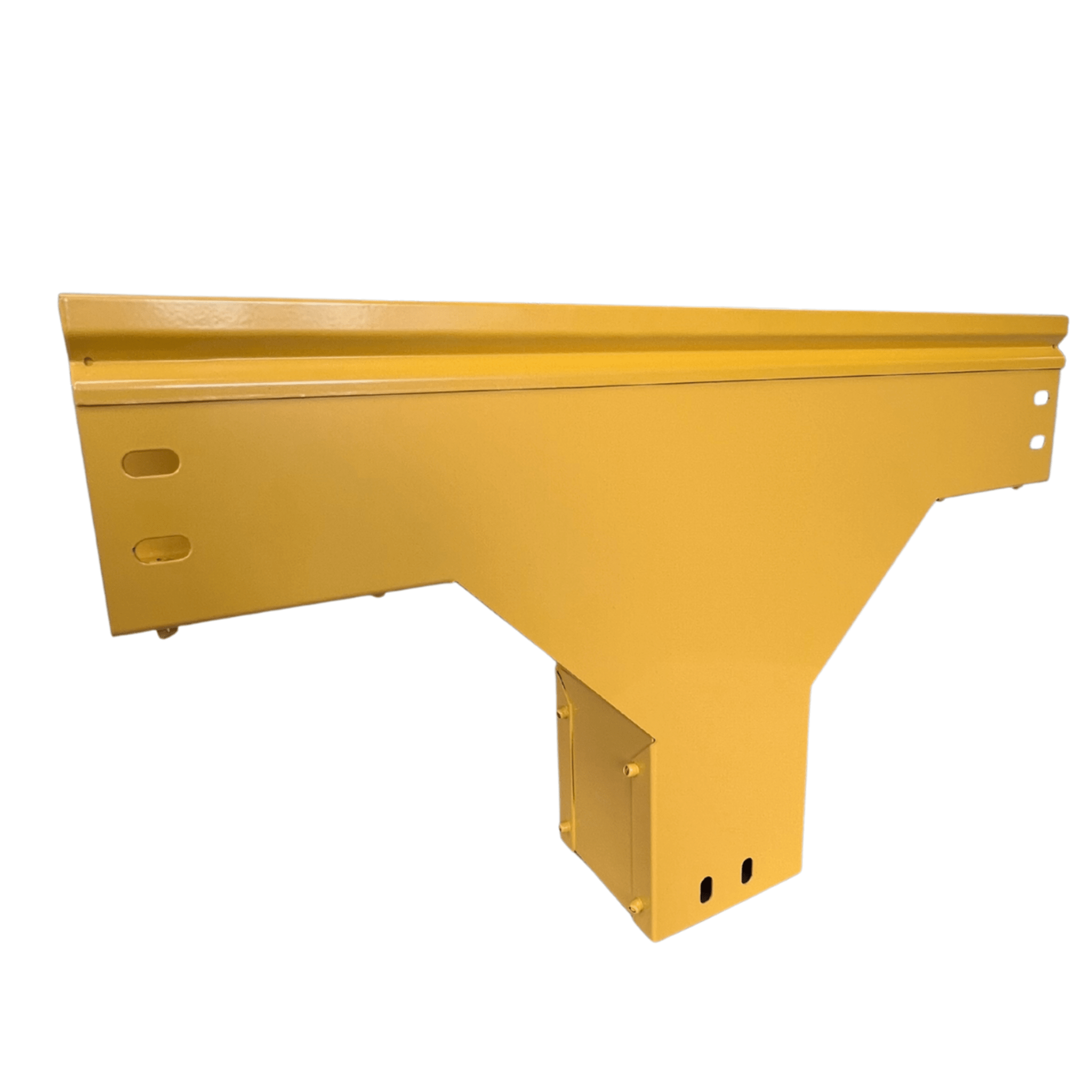 Charola T Vertical / Aluminio Fundido / 4" x 4" / Radio 8" / Recubrimiento Epóxico / Incluye Accesorios