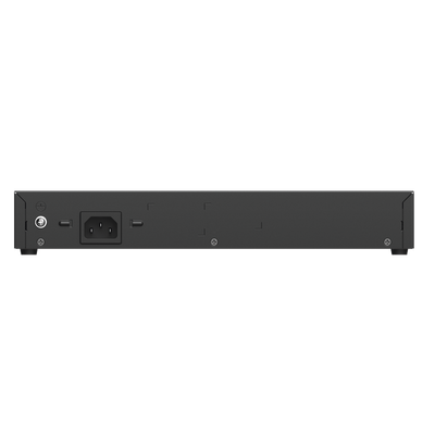Switch L2 Administrable PoE con 16 puertos Gigabit PoE 802.3af/at + 2 SFP para fibra 1Gb, gestión gratuita desde la nube, 240w