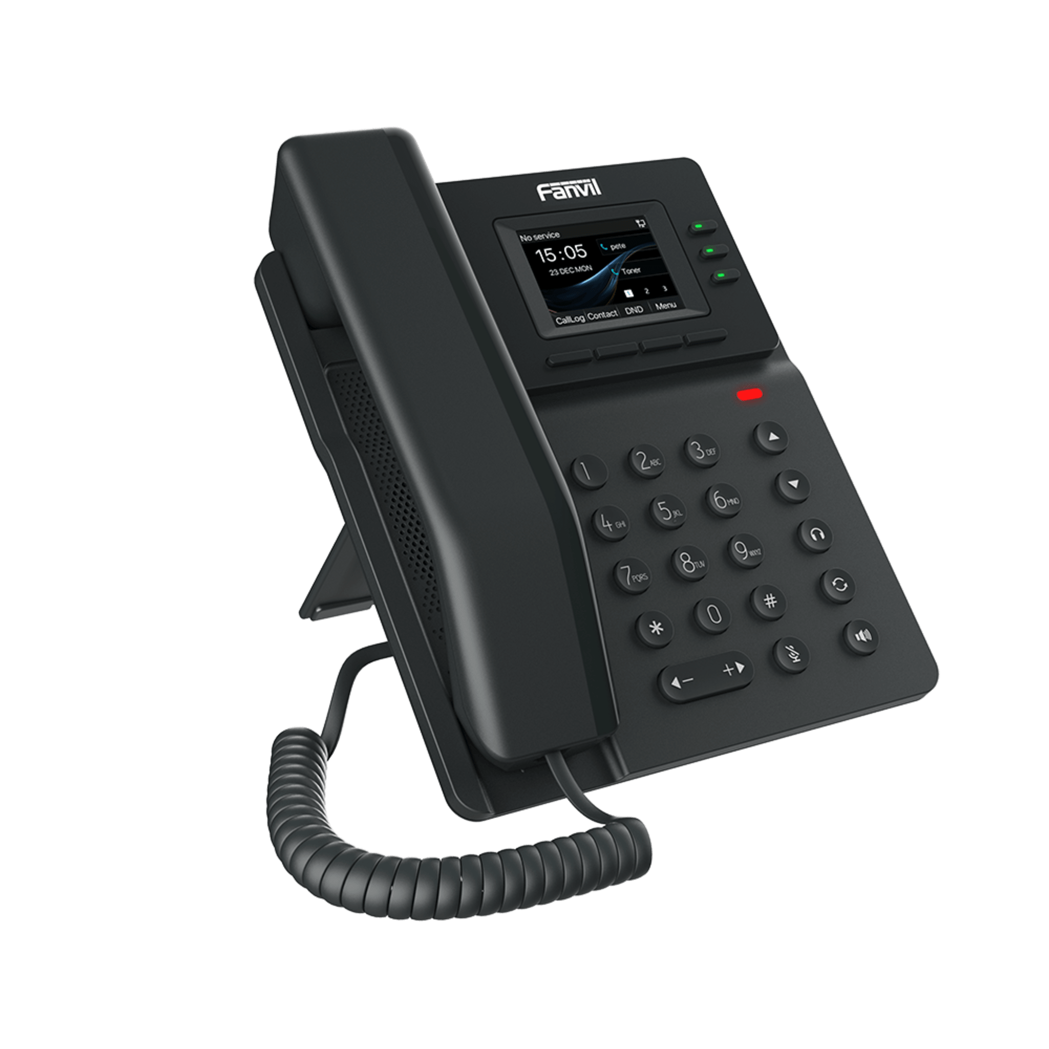 TELEFONO IP WI-FI PANTALLA A COLO 2.4 , 4 LINEAS SIP, CONFERENCIA 6 VIAS