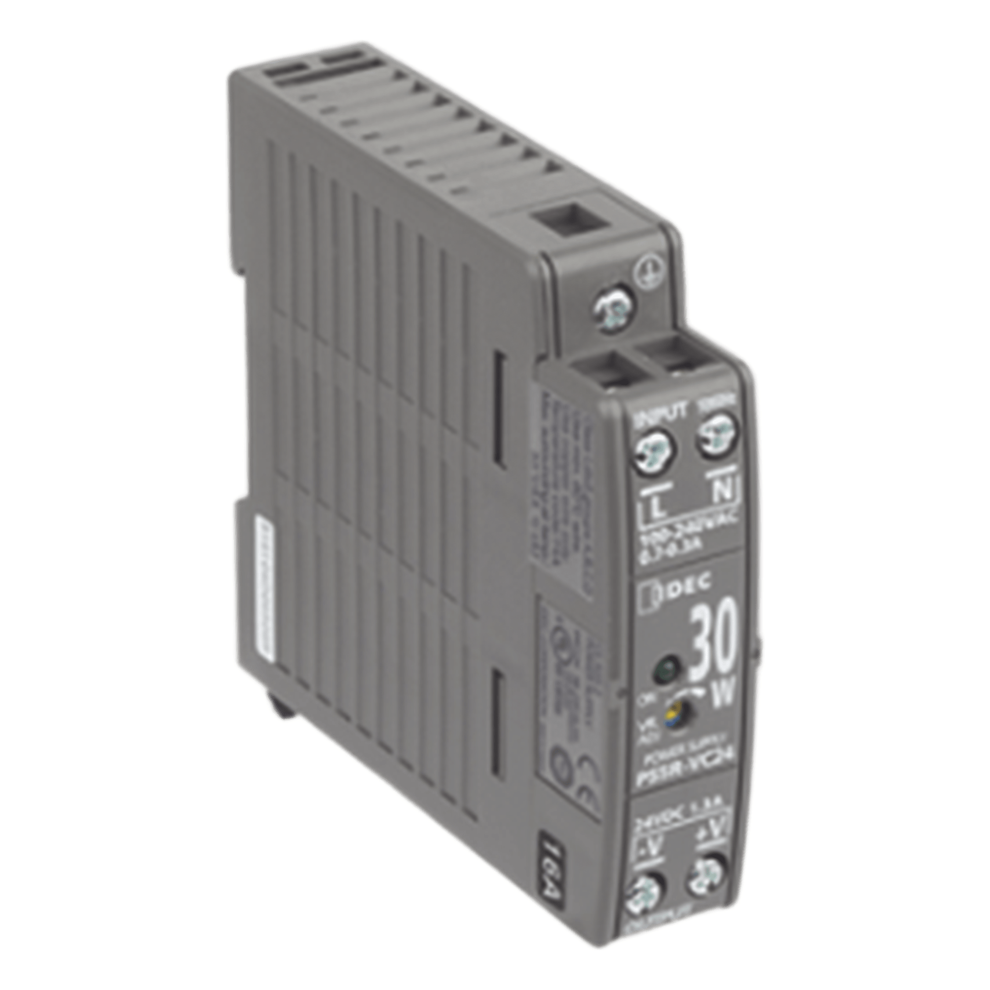 Fuente de Alimentación Conmutada / 24 VDC 30 W / Entrada Universal 100-240 VCA / Riel DIN 22.5 mm / -25 a 75 °C — HONEYWELL BMS · SKU PS24-S30W