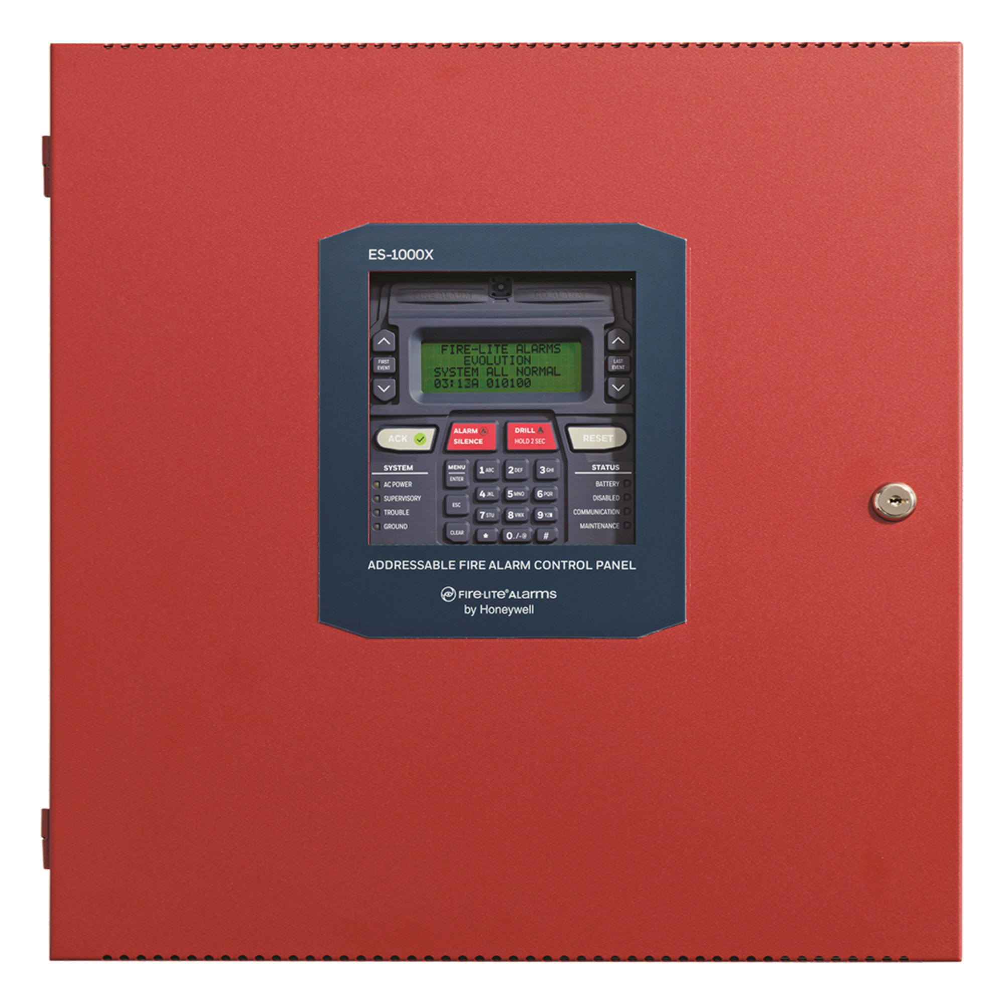 Panel de control de incendio direccionable sin comunicador preinstalado, 318 puntos por lazo SLC, expandible a 954 puntos — FIRE-LITE · SKU ES-1000XI