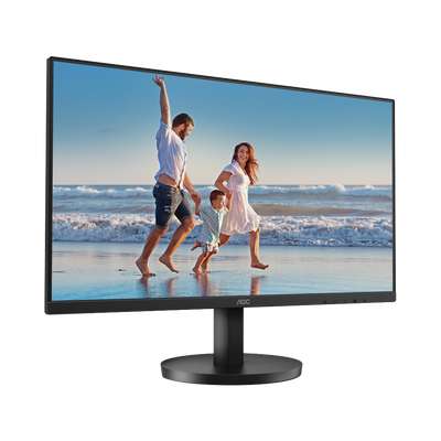 Monitor LED de 23.8" VESA, Resolución 1920 x 1080 Pixeles, Entradas de Video VGA/HDMI. Panel VA LCD Backlight LED. Ultra Delgado