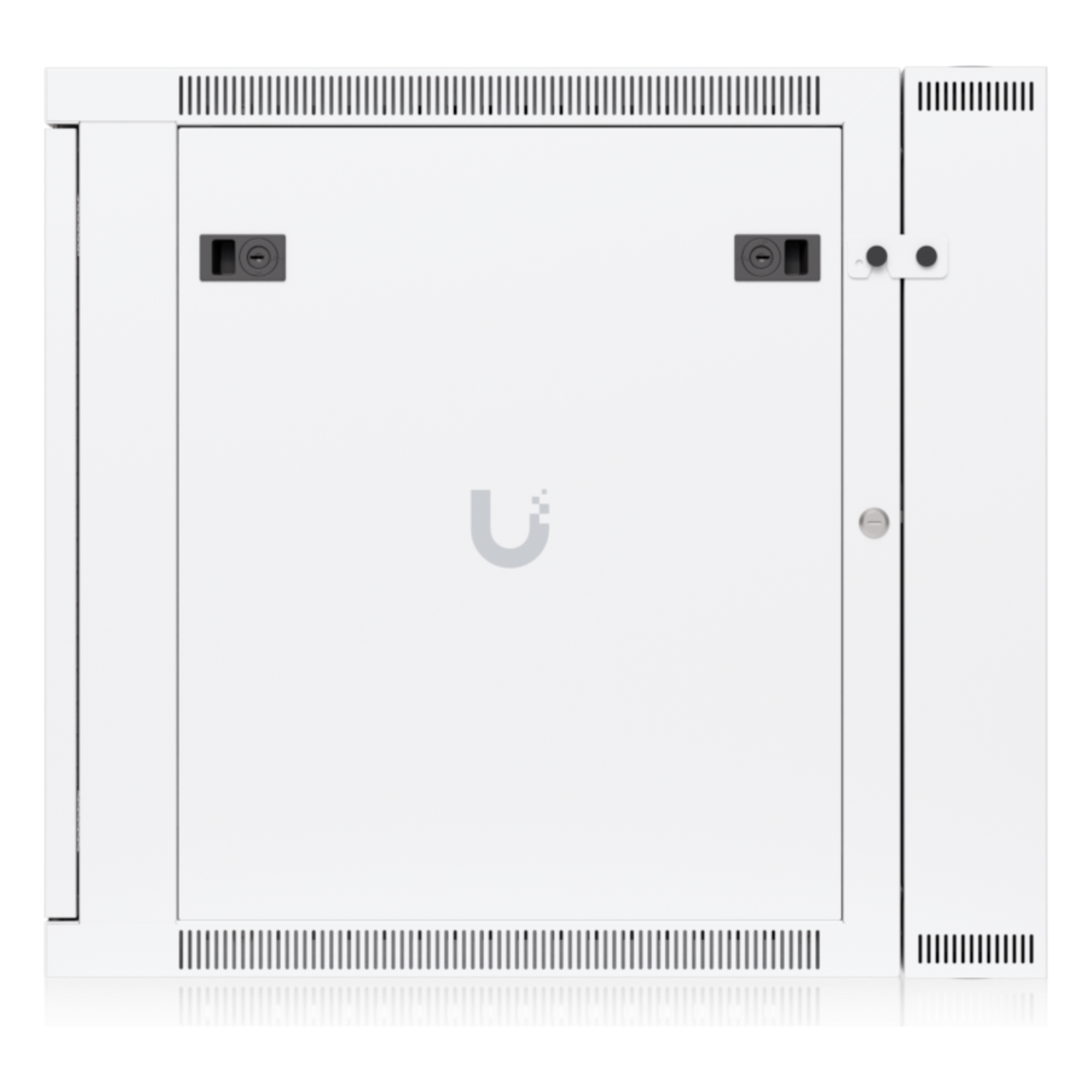 Gabinete Rack 12U / Montaje Pared / Puerta Trasera Abatible / Profundidad Ajustable 434-559 mm / Acero SPCC / 600 x 703 mm (23.6 x 27.6')