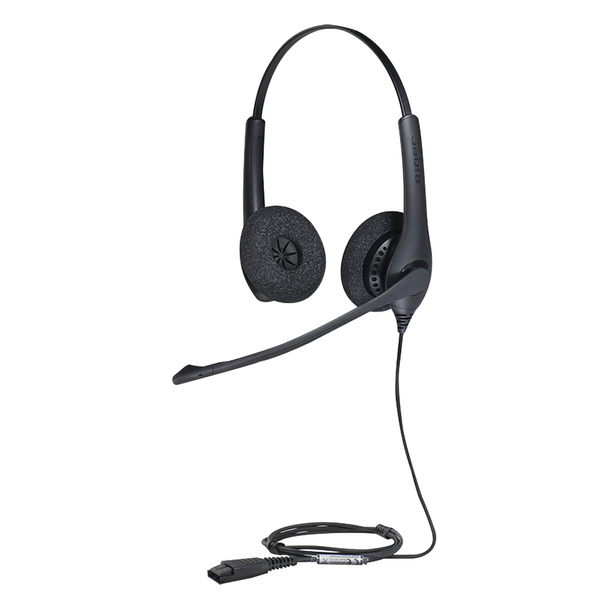 Diadema / Auricular Jabra Biz 1500 Duo / QD / Cancelación de Ruido / Contact Center (1519-0157) — JABRA · SKU BIZ-1500-DUO-QD