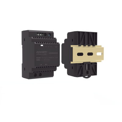 Fuente de Poder Industrial Entrada: 100-240 Vca / Salida: 24 Vcc/ 2.5 A/ 60 W/ Riel Din