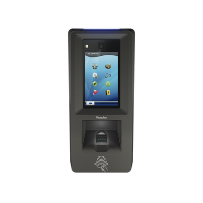 Lector de Huellas Serie Sigma Extreme MULTI-FFD con lector Mifare PoE, IP65, IK09 aprobado por FBI