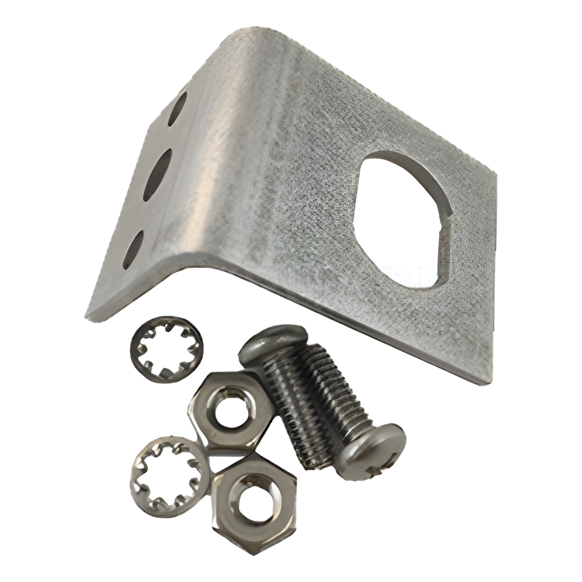 Kit Adaptador Brida a Mamparo / Conector Tipo N / Acero Inoxidable / Para Protectores Coaxiales — POLYPHASER · SKU BFN